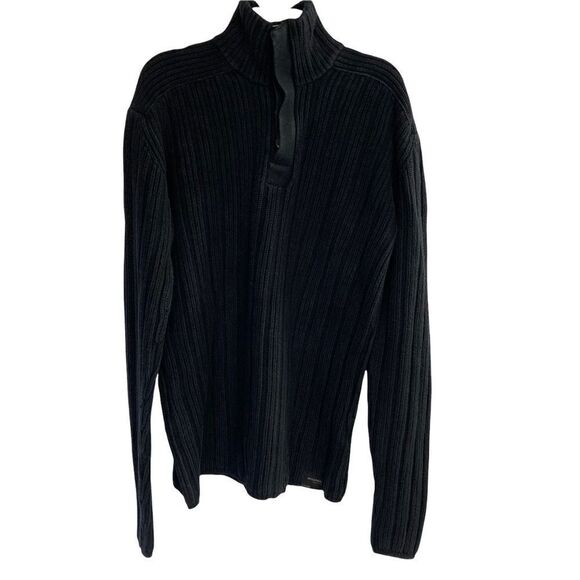 NAUTICA JEANS Co.Men’s Cable knit Sweater, long Sleeves,Button & zipper closure - Picture 1 of 10